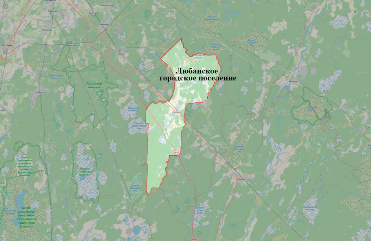 Уточнены ПЗЗ МО Любанское городское поселение Тосненского района