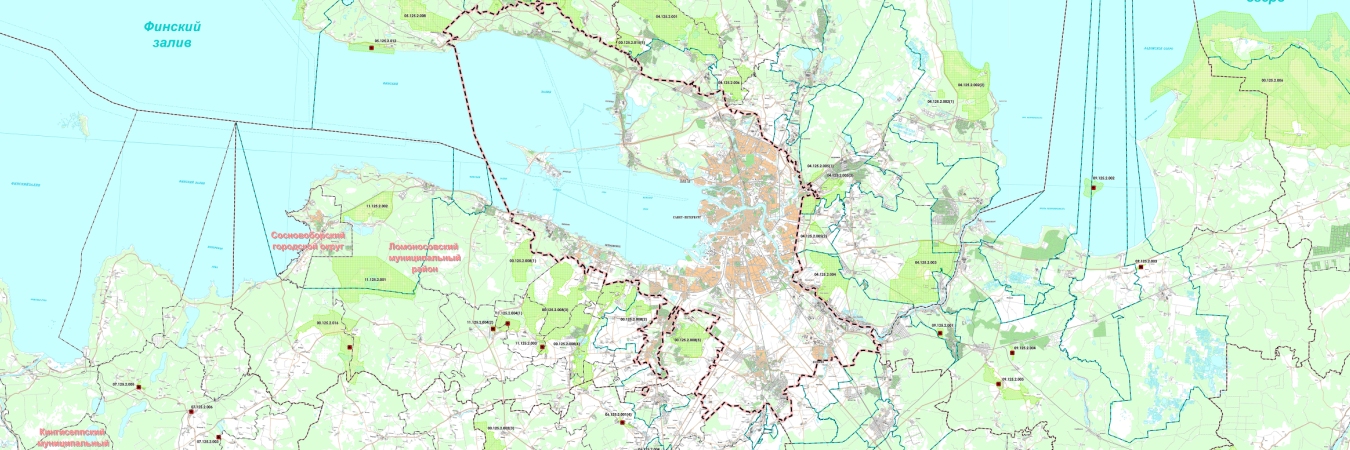 Схема<br>территориального планирования<br>Ленинградской области