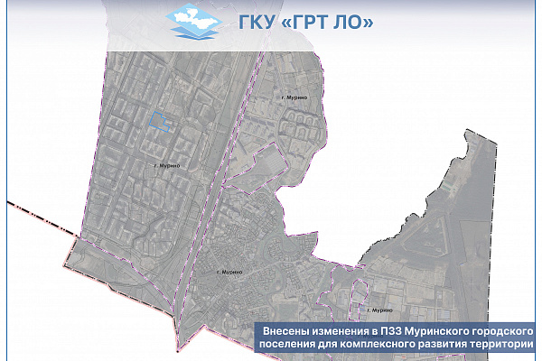 Внесены изменения в ПЗЗ Муринского городского поселения для комплексного развития территории