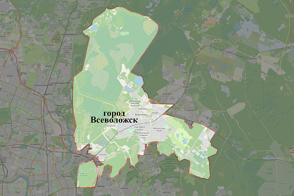 Уточнены ПЗЗ города Всеволожск Всеволожского муниципального района